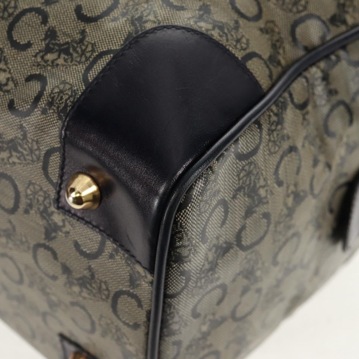 Celine C Sulky Boston bag Canvas, NAVY, CANVAS, Travel bag