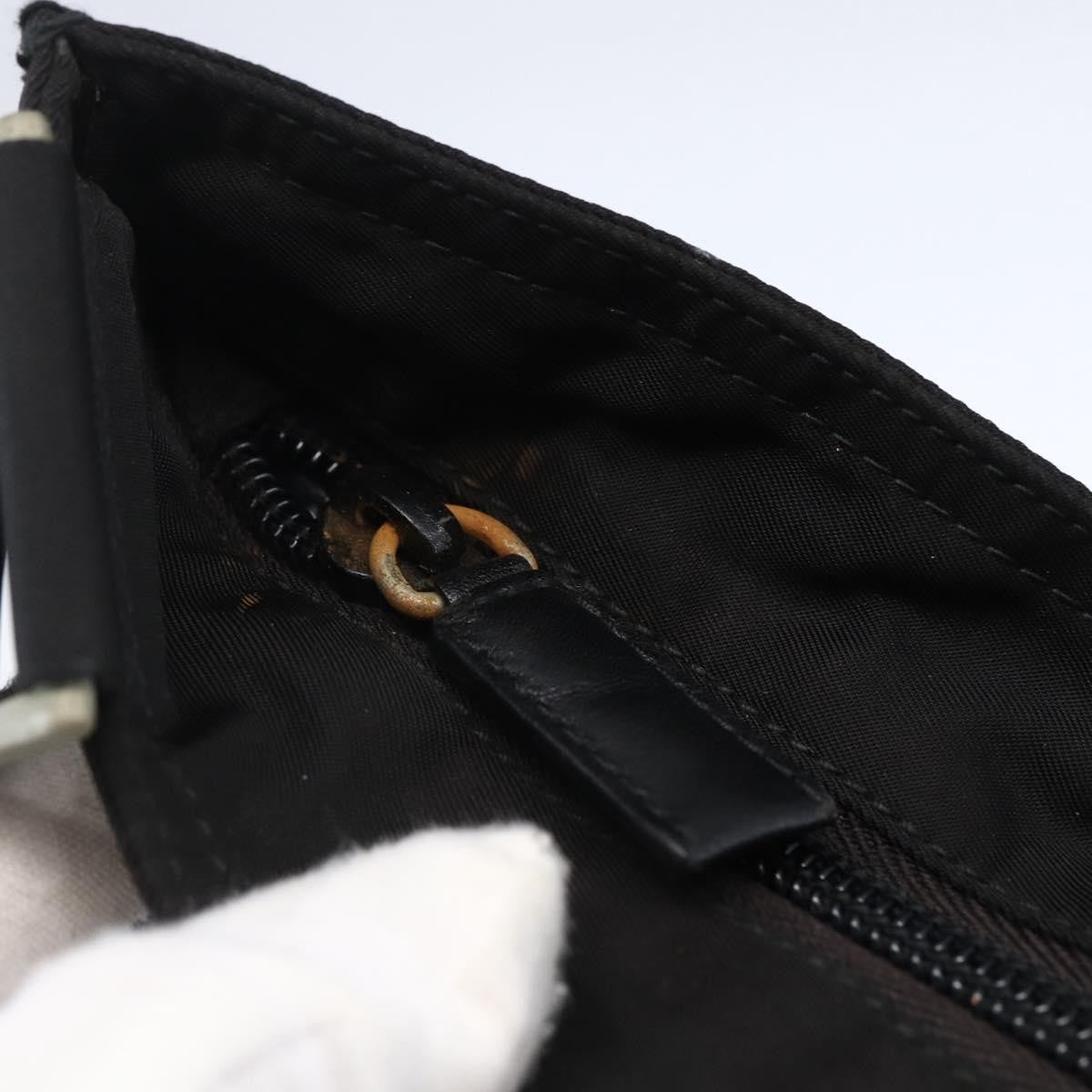 Prada Flat Messenger Bag Tessuto, BLACK, NYLON, Shoulder bag