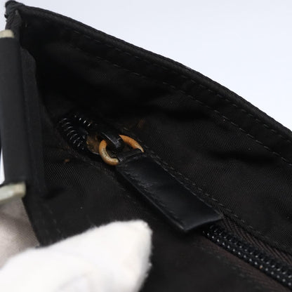 Prada Flat Messenger Bag Tessuto, BLACK, NYLON, Shoulder bag