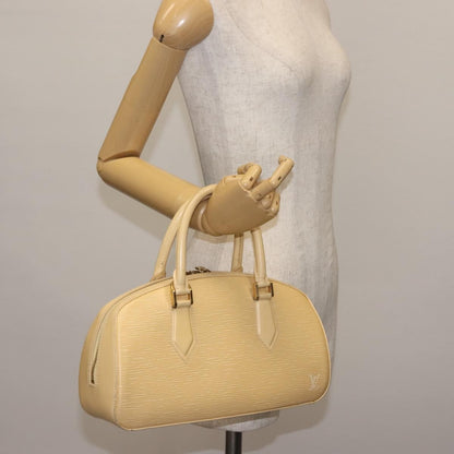 Louis Vuitton Jasmin Bag Epi Leather, BEIGE, LEATHER, Handbag