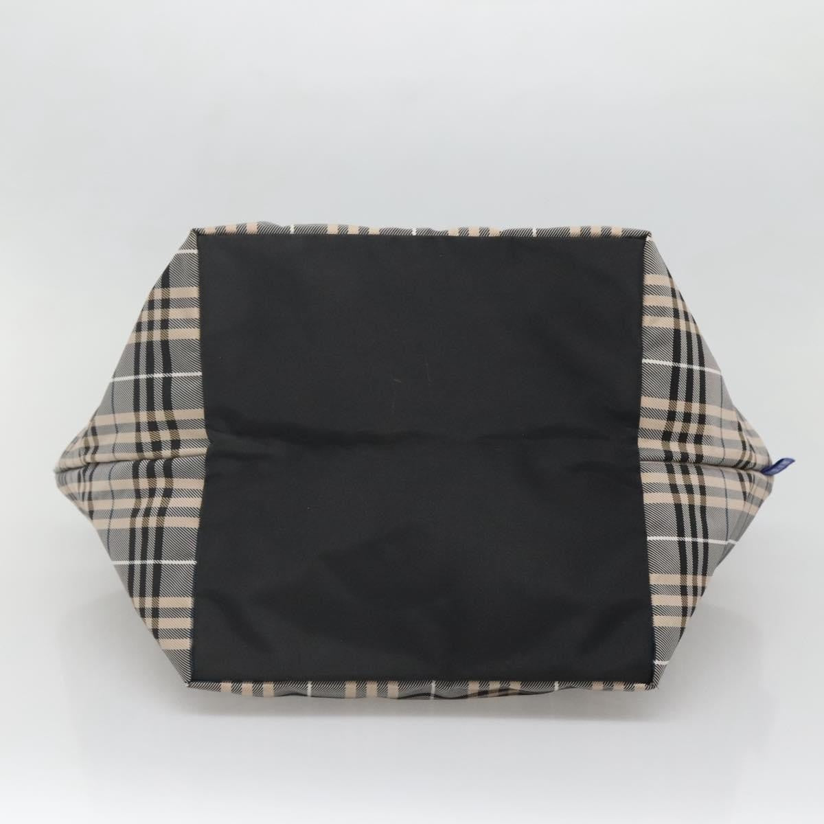 Burberry Nova Check Tote Nylon, GRAY, NYLON, Tote bag