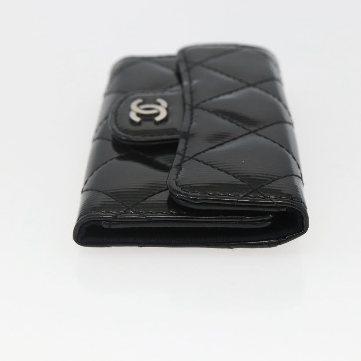 Chanel Vintage CC Keychain Metal, BLACK, EMERALD, Charms and Keychains
