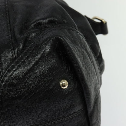 Gucci Nail Boston Bag Leather, BLACK, LEATHER, Travel bag