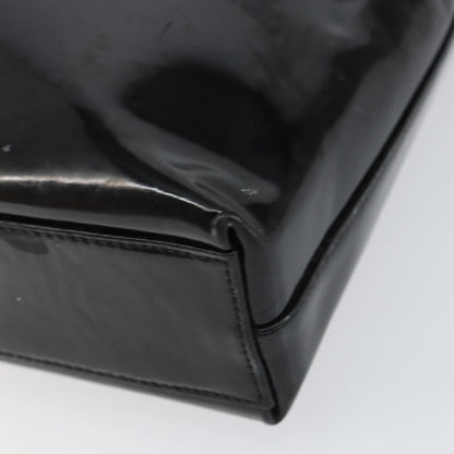 Salvatore Ferragamo Vala Shoulder Bag Patent Leather, BLACK, PATENT_LEATHER, Shoulder bag