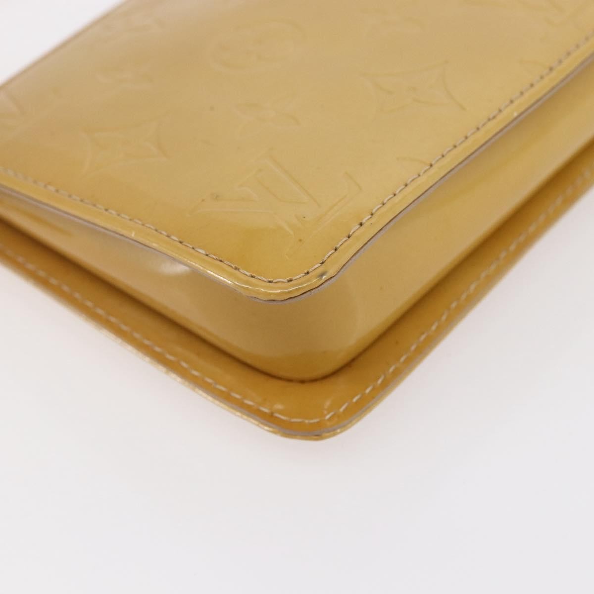 Louis Vuitton Lexington Pochette Monogram Vernis, BEIGE, PATENT_LEATHER, Clutche & pouche