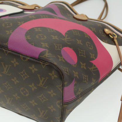 Louis Vuitton Neverfull NM Tote Limited Edition Game On Monogram Canvas, BROWN, CANVAS, Tote bag