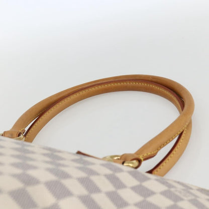 Louis Vuitton Saleya Handbag Damier, WHITE, CANVAS, Tote bag