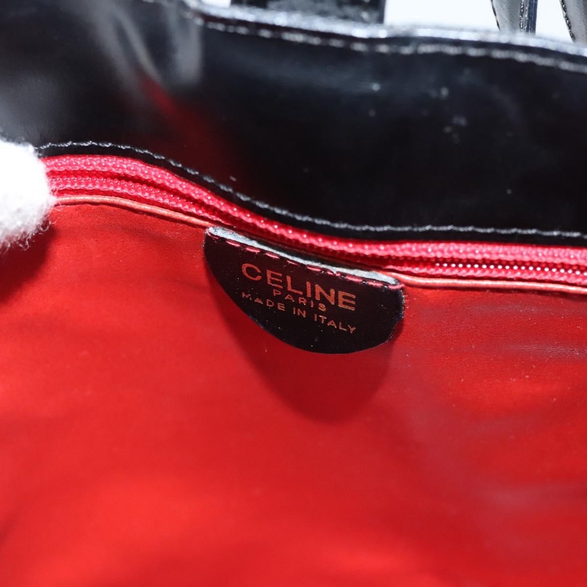 Celine Circle logo Canvas, BLACK, CANVAS, Shoulder bag