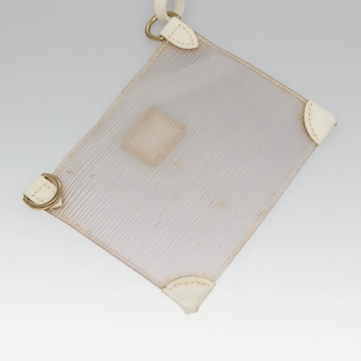 Louis Vuitton Plage Lagoon Bay Handbag Vinyl Epi Leather, WHITE, LEATHER, Handbag