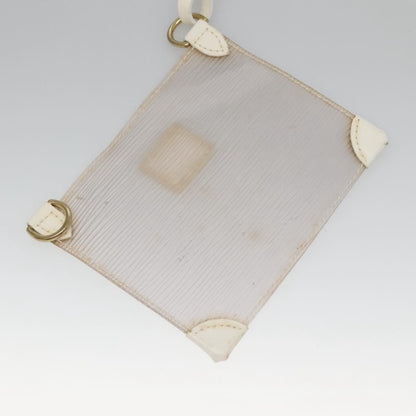 Louis Vuitton Plage Lagoon Bay Handbag Vinyl Epi Leather, WHITE, LEATHER, Handbag