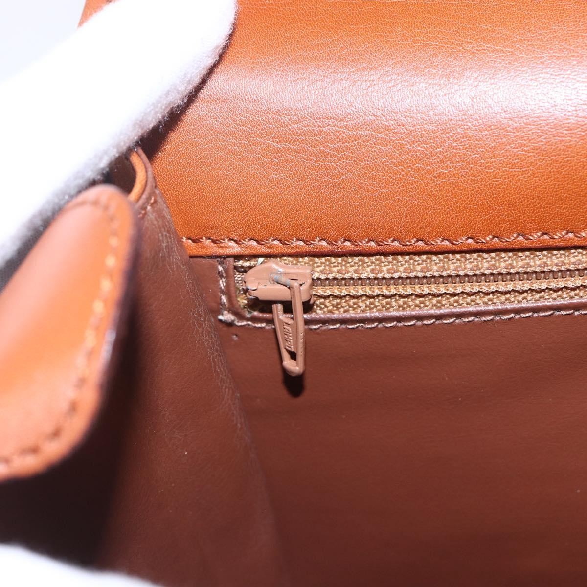 Celine Handbag Leather, BROWN, LEATHER, Handbag