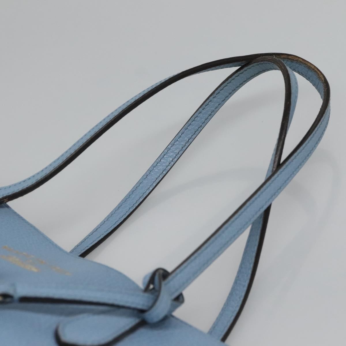 Gucci Swing Tote Leather, BLUE, LEATHER, Tote bag