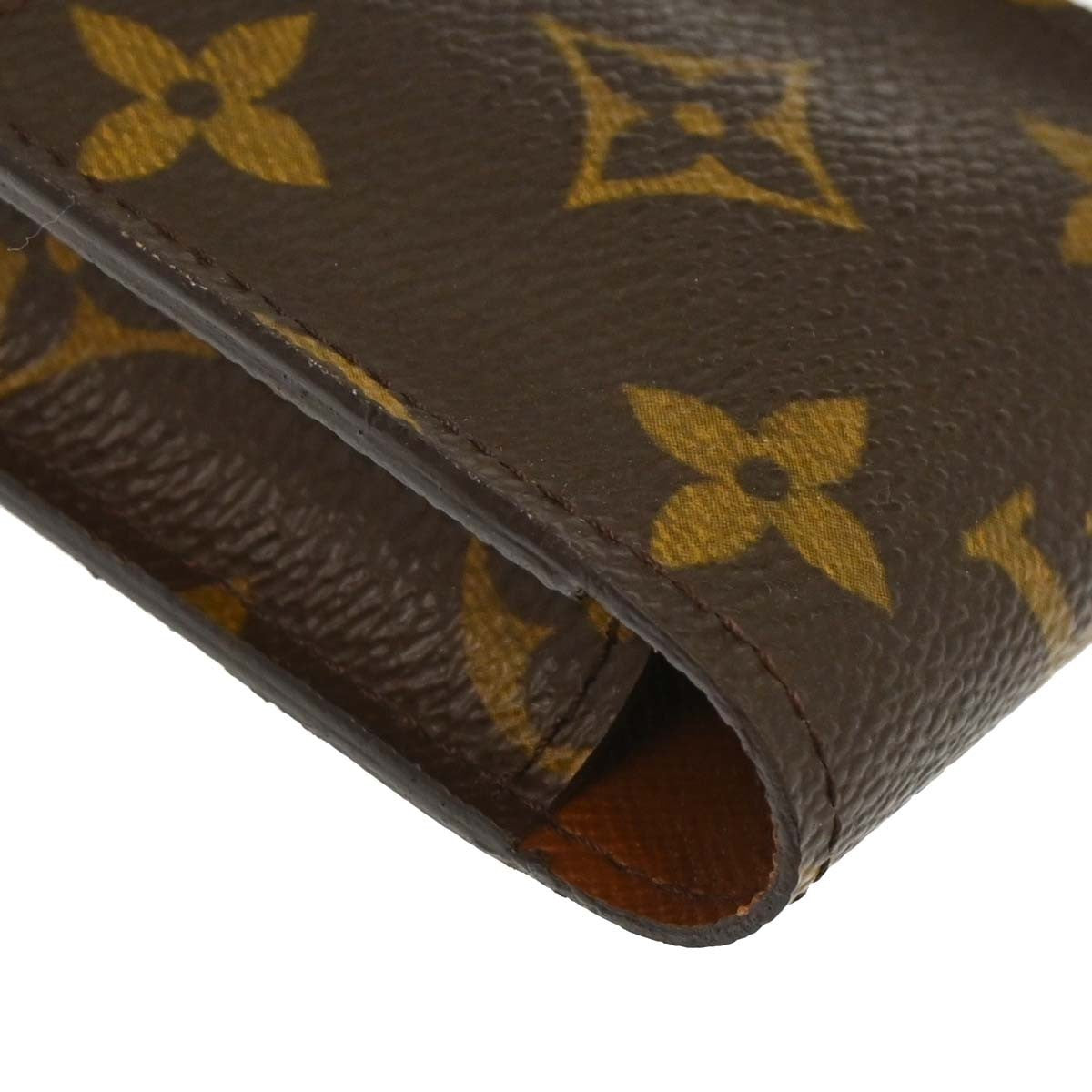 Louis Vuitton Etui Cigarette Case Monogram canvas, Brown, Canvas, Wallet