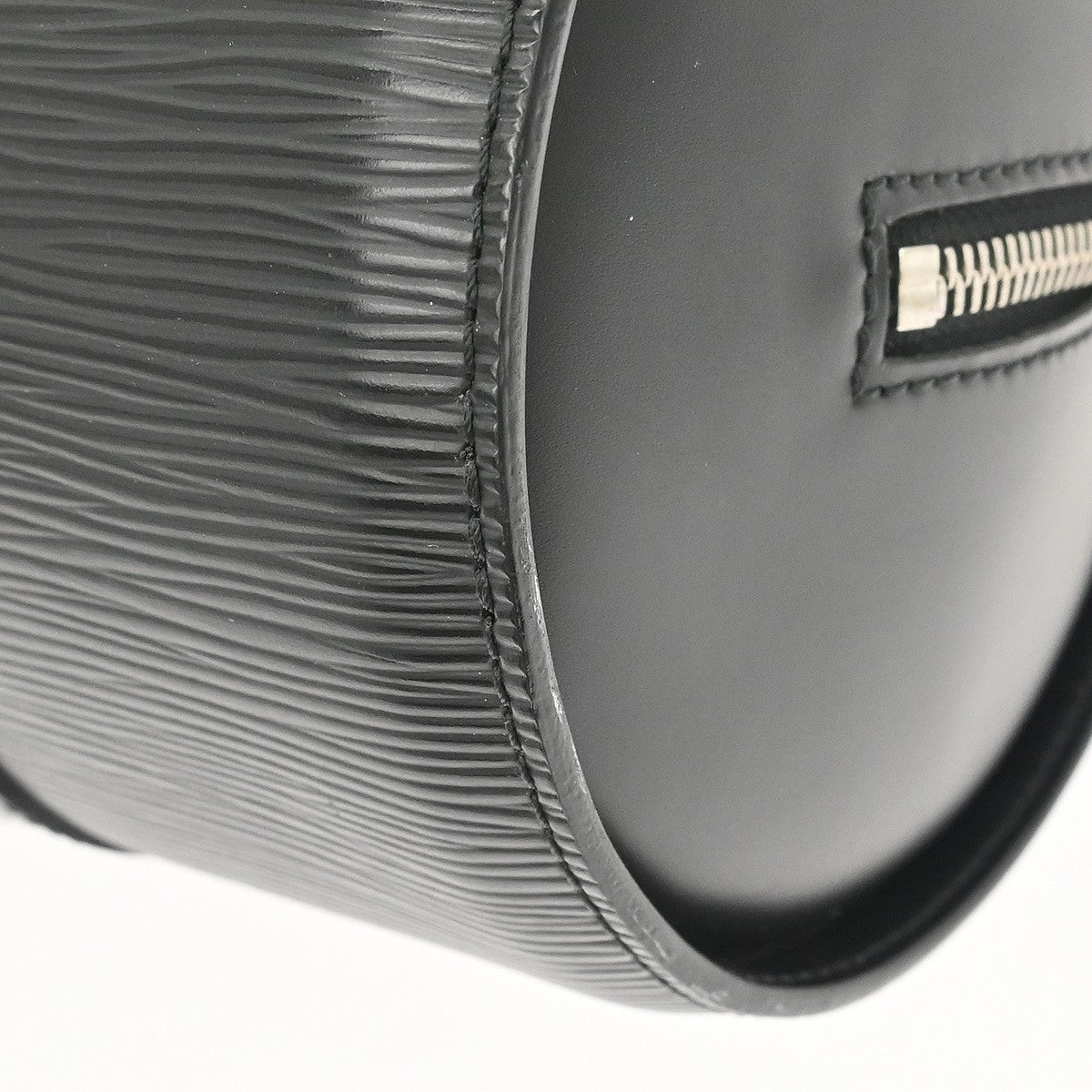 Louis Vuitton Soufflot Handbag Epi Leather, Black, Leather, Handbag