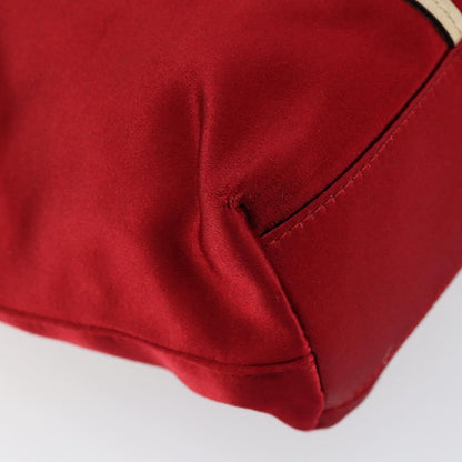 Prada Vintage Handbag Satin, RED, SATIN, Handbag