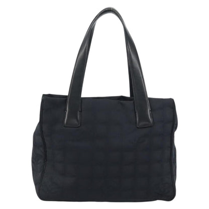 Chanel Travel Line Tote Nylon, BLACK, NYLON, Tote bag