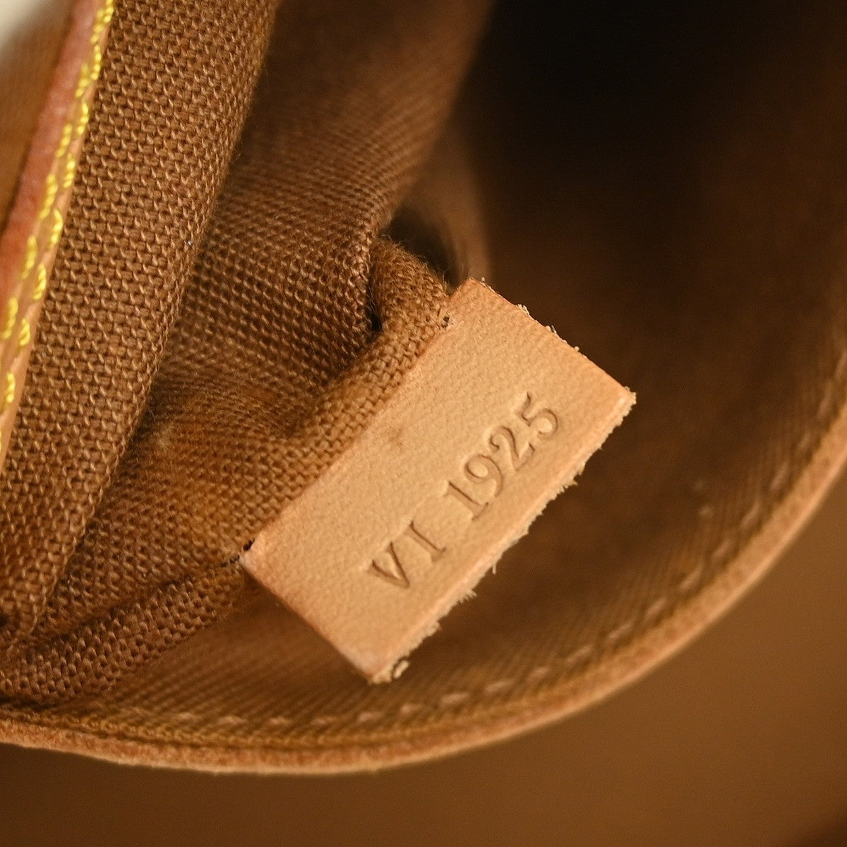 Louis Vuitton Alma Handbag Monogram Canvas, BROWN, CANVAS, Handbag