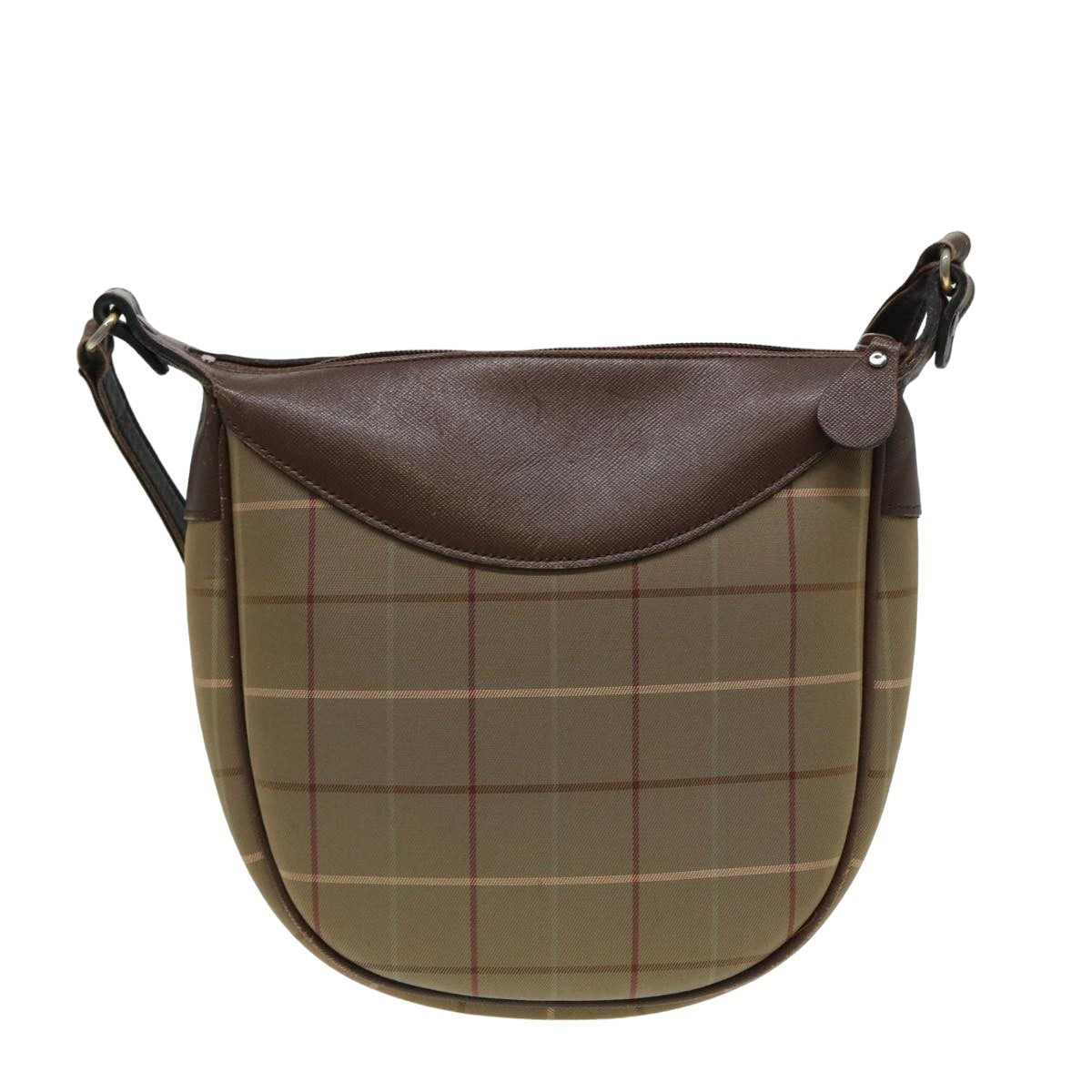 Burberry Nova check Shoulder bag Canvas, BEIGE, CANVAS, Shoulder bag