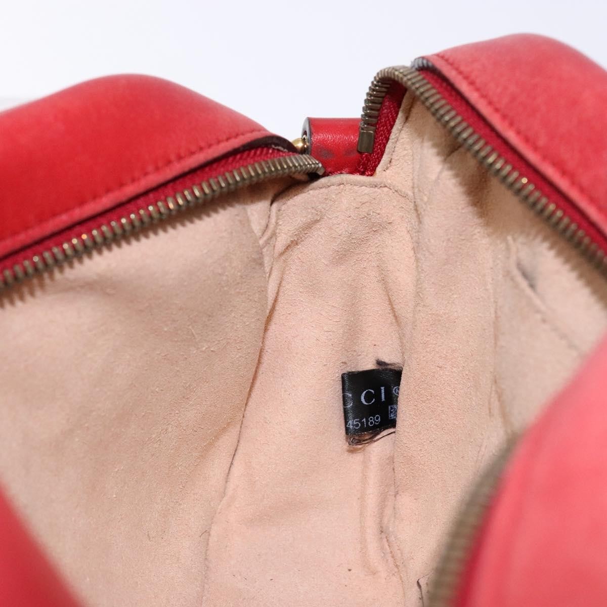 Gucci GG Marmont Monochrome Shoulder Bag Matelasse Leather, RED, LEATHER, Shoulder bag