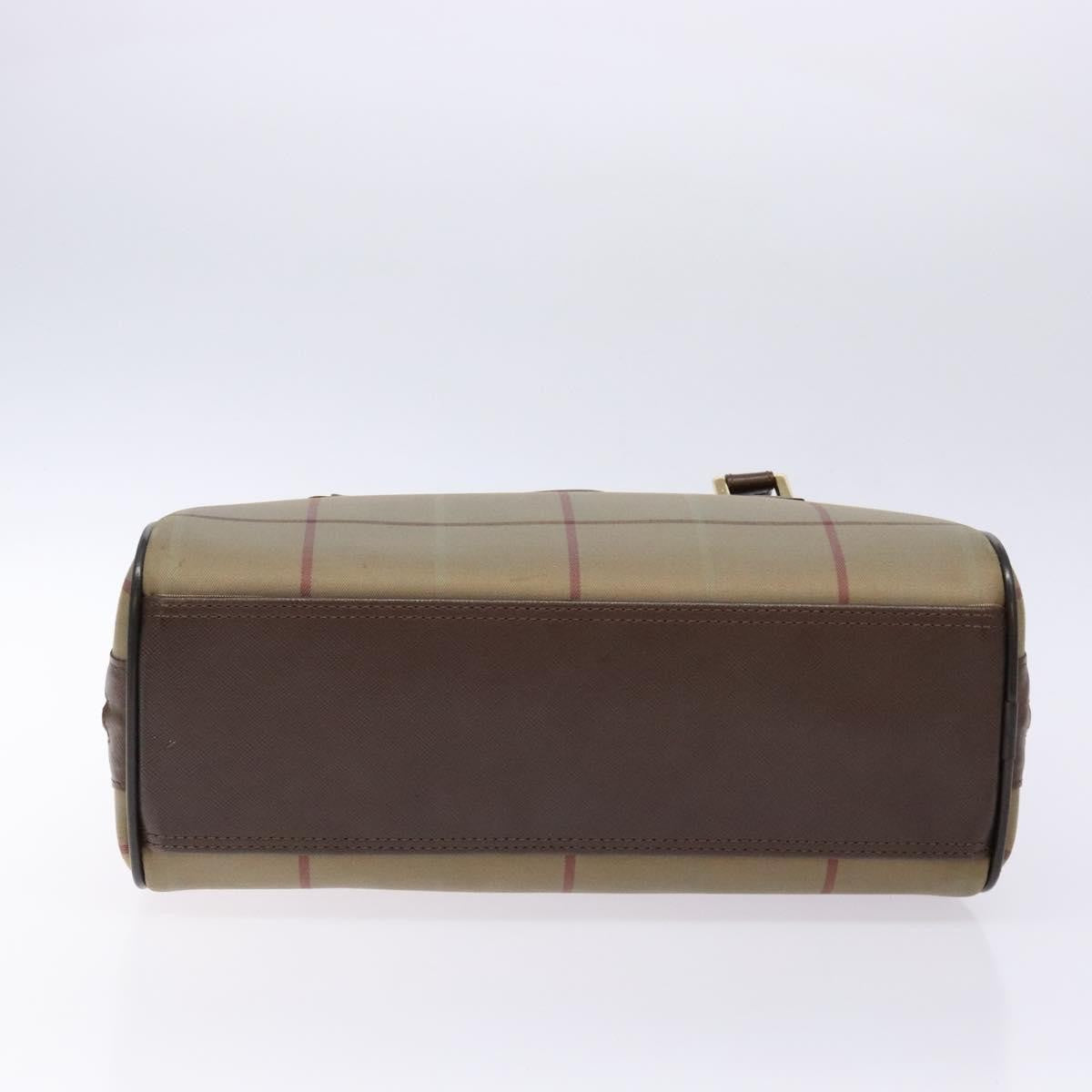 Burberry Nova Check Handbag Nova Check Canvas, BEIGE, CANVAS, Handbag