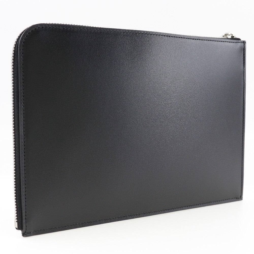 Louis Vuitton Zip Around Pochette Jour Leather, BLACK, LEATHER, Clutche & pouche