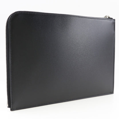 Louis Vuitton Zip Around Pochette Jour Leather, BLACK, LEATHER, Clutche & pouche