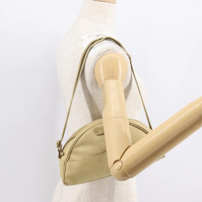 Gucci Vintage Shoulder Bag Canvas, BEIGE, CANVAS, Shoulder bag