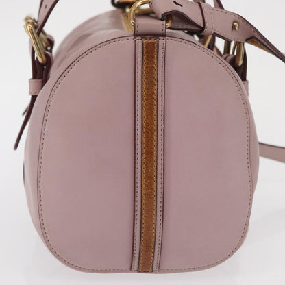Chloe Vintage handbag Leather, PINK, LEATHER, Handbag