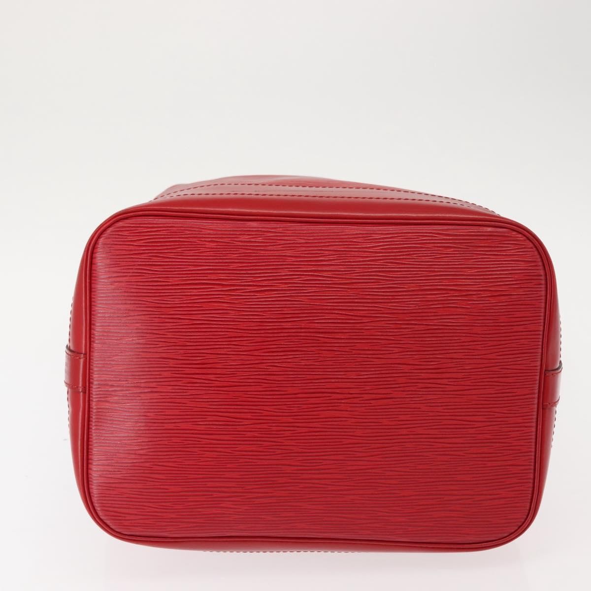Louis Vuitton Noe Handbag Epi leather, RED, LEATHER, Shoulder bag