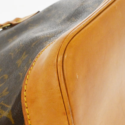 Louis Vuitton Alma Handbag Monogram Canvas, Brown, Canvas, Handbag
