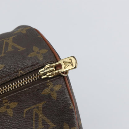 Louis Vuitton Papillon Handbag Monogram Canvas, BROWN, CANVAS, Handbag