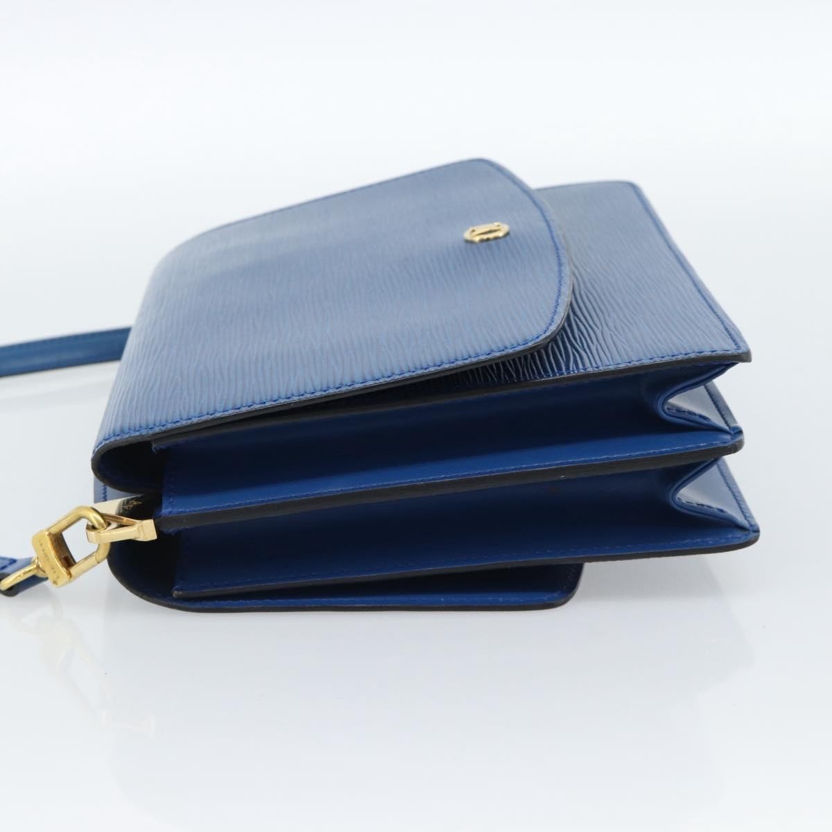 Louis Vuitton Grenelle Shoulder Bag Epi Leather, Blue, Leather, Shoulder Bag