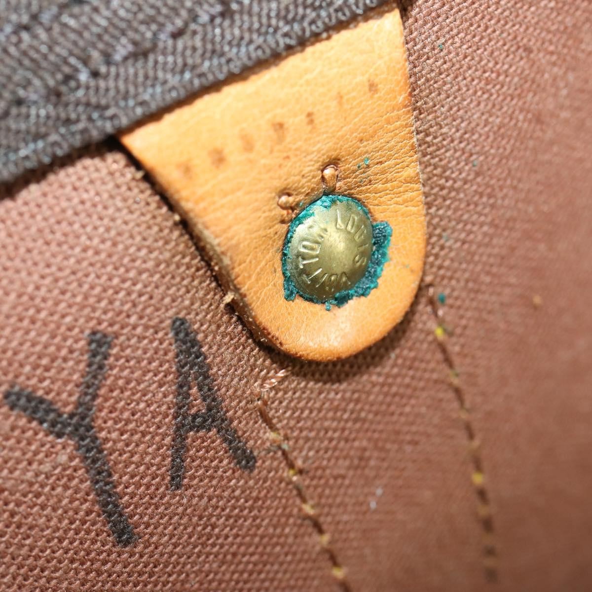 Louis Vuitton Keepall Bandouliere Bag Monogram Canvas, BROWN, CANVAS, Travel bag