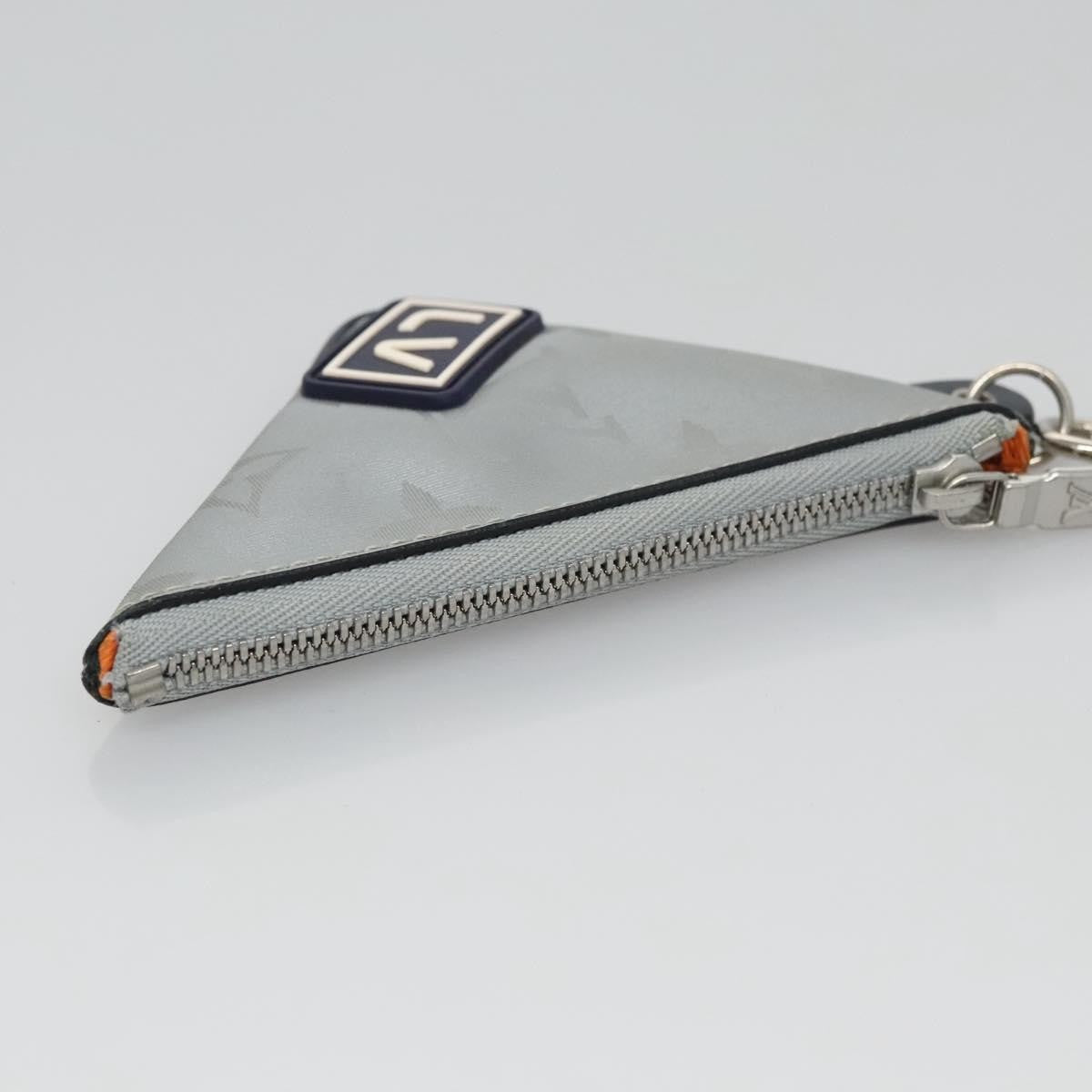 Louis Vuitton Porte cles satellite Canvas, Silver, Canvas, Charm