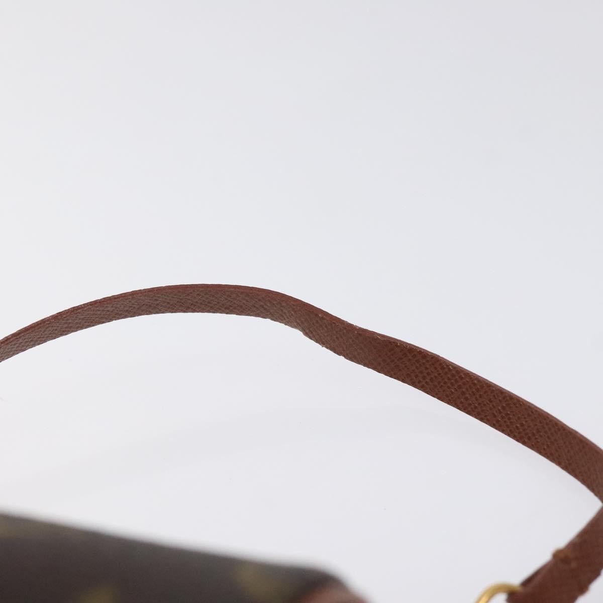 Louis Vuitton Papillon Pochette Monogram Canvas, BROWN, CANVAS, Handbag