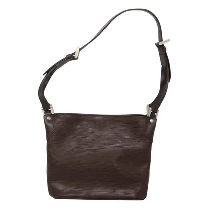 Louis Vuitton Mandara Handbag Epi Leather, BROWN, LEATHER, Shoulder bag