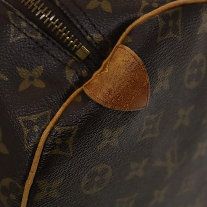 Louis Vuitton Keepall Bag Monogram Canvas, BROWN, CANVAS, Travel bag