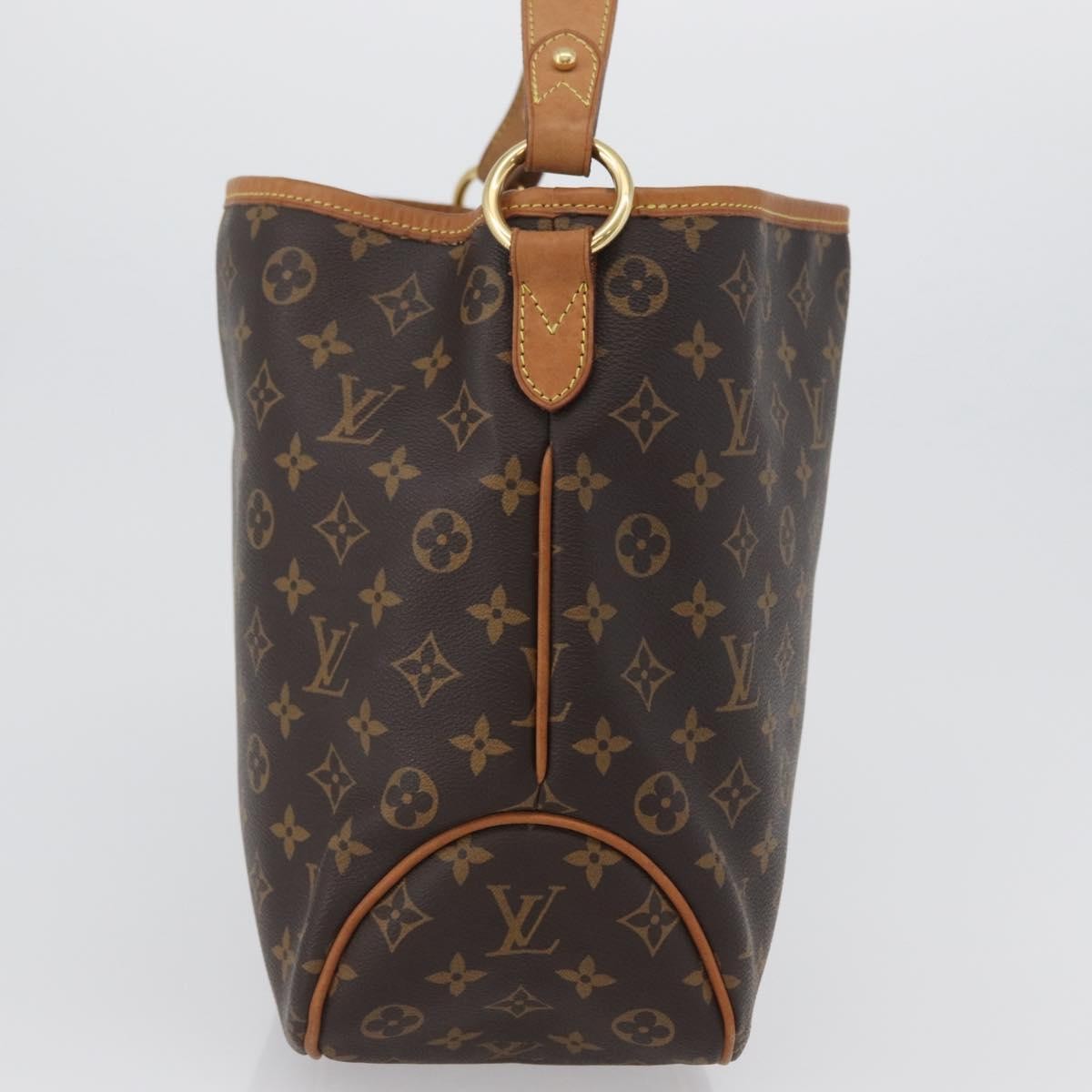 Louis Vuitton Delightful Handbag Monogram Canvas, BROWN, CANVAS, Tote bag