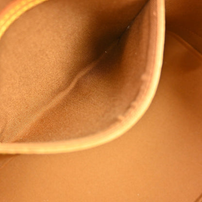 Louis Vuitton Alma Handbag Monogram Canvas, Brown, Canvas, Handbag