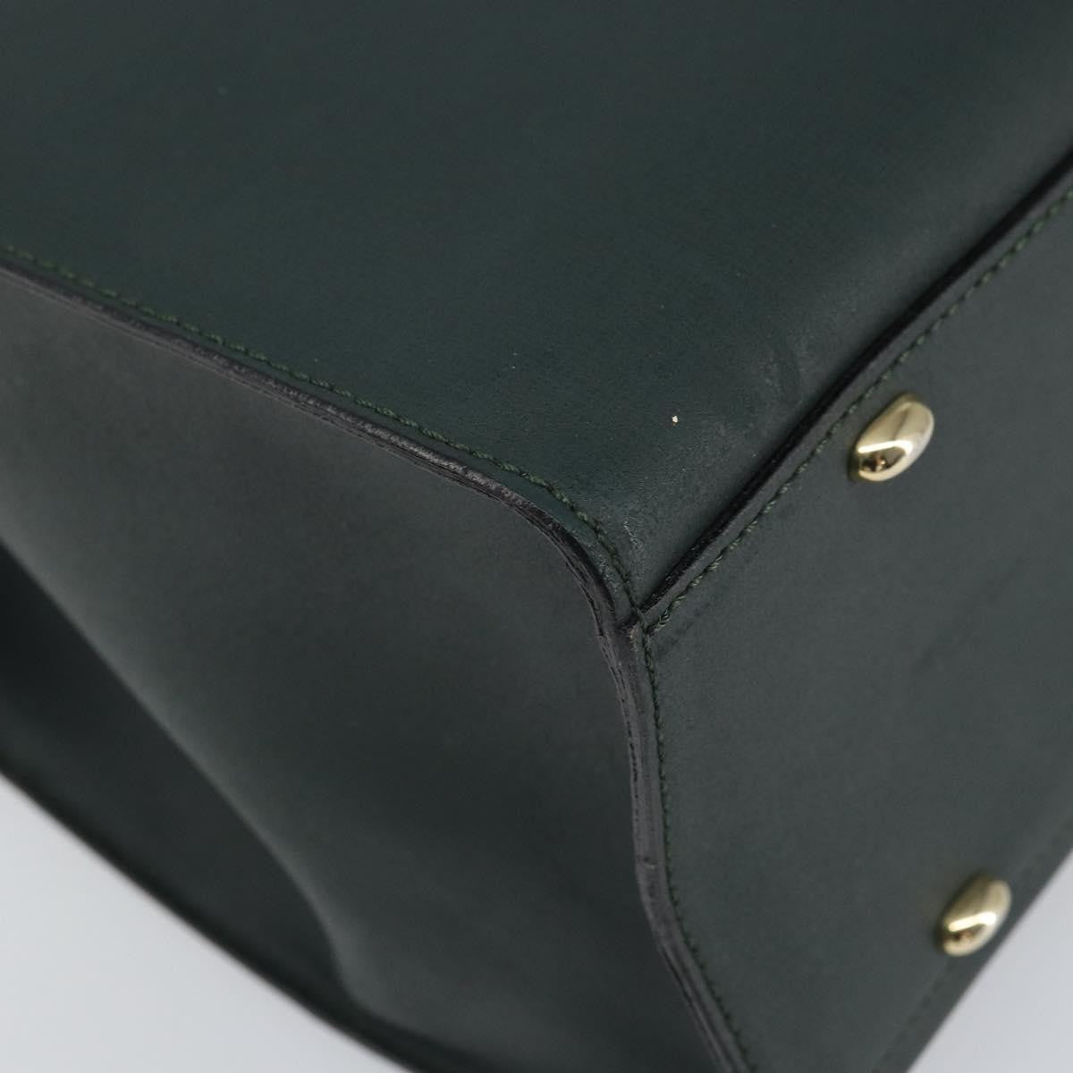 Celine Tote bag Leather, GREEN, LEATHER, Tote bag