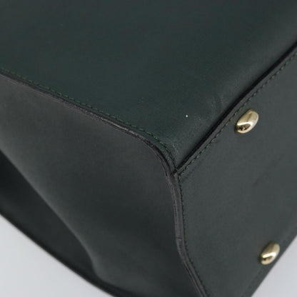 Celine Tote bag Leather, GREEN, LEATHER, Tote bag