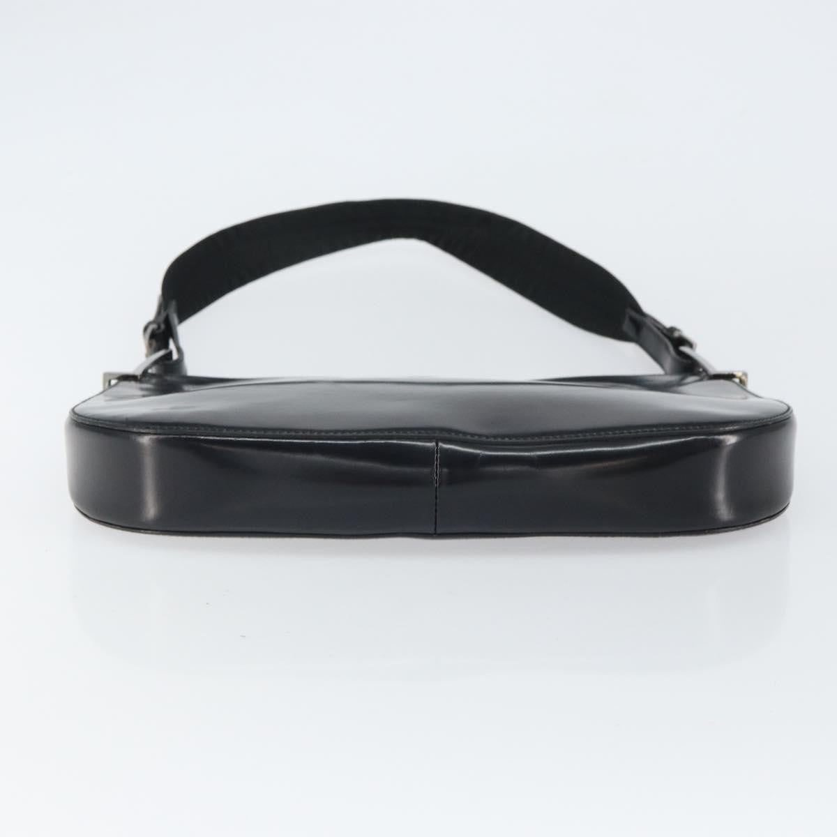 Gucci Vintage Shoulder Bag Patent leather, BLACK, PATENT_LEATHER, Shoulder bag