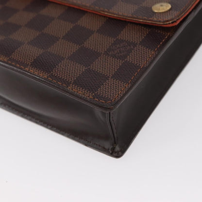 Louis Vuitton Portobello Messenger Damier, BROWN, CANVAS, Shoulder bag