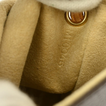 Louis Vuitton Cancun Pochette Monogram Canvas, BROWN, CANVAS, Clutche & pouche