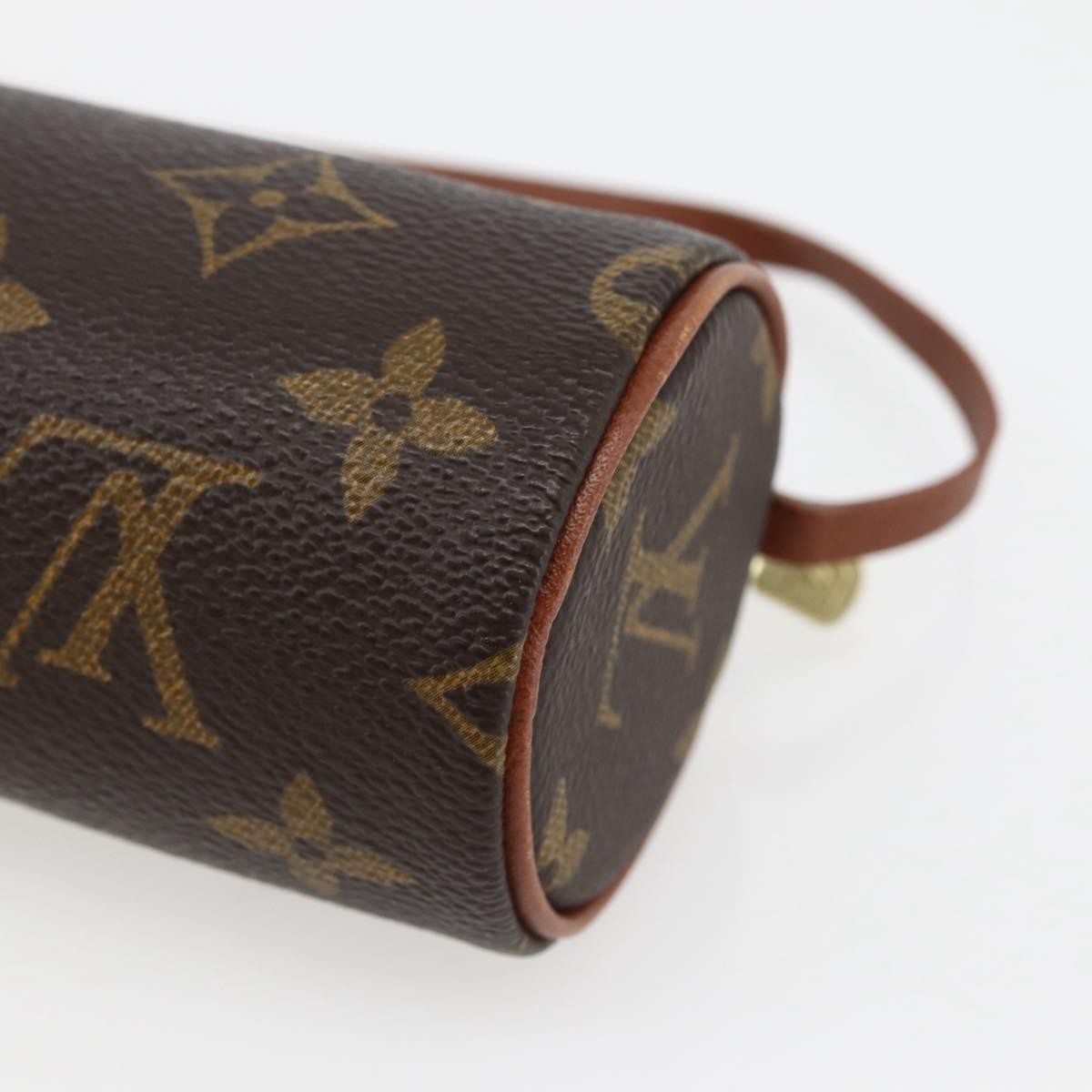 Louis Vuitton Papillon Pochette Monogram Canvas, BROWN, CANVAS, Crossbody bag