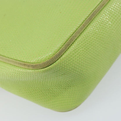 Salvatore Ferragamo Vala Shoulder Bag Leather, GREEN, LEATHER, Shoulder bag