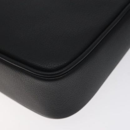 Versace Medusa Shoulder Bag Leather, BLACK, LEATHER, Shoulder bag