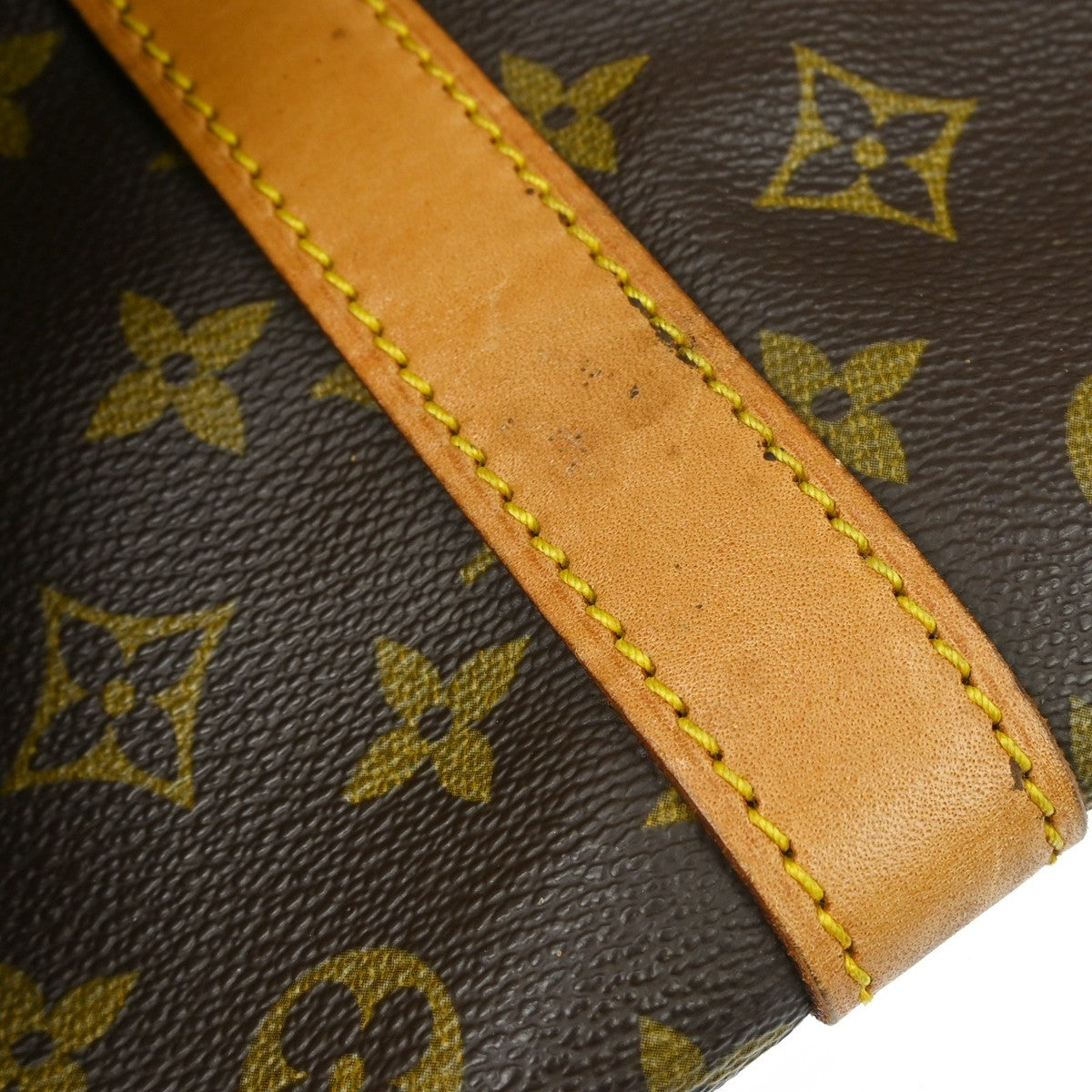 Louis Vuitton Keepall Bandouliere Bag Monogram Canvas, BROWN, CANVAS, Travel bag