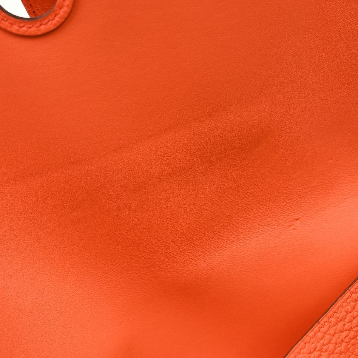 Hermes Dogon Duo Combined Wallet Leather, Orange, Leather, Wallet
