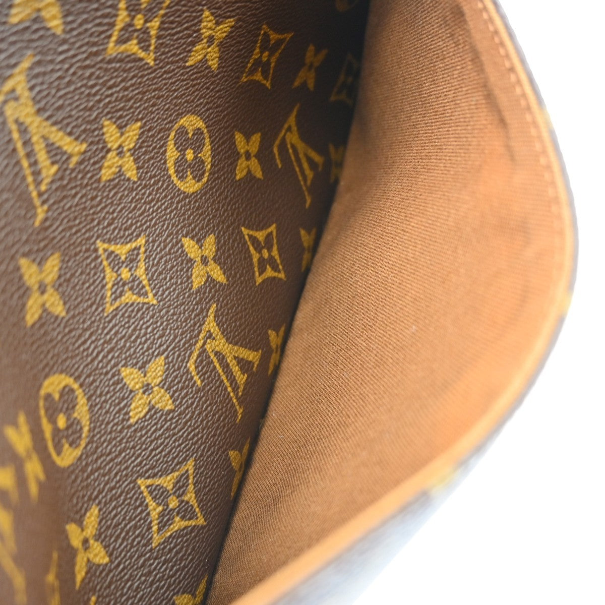 Louis Vuitton Sologne Handbag Monogram Canvas, Brown, Canvas, Shoulder Bag